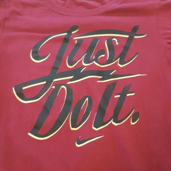 size S Nike JUST DO IT T-shirt - Picture 7 of 9